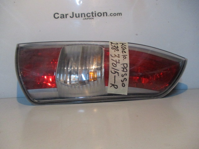 Used Toyota Passo TAIL LAMP RIGHT